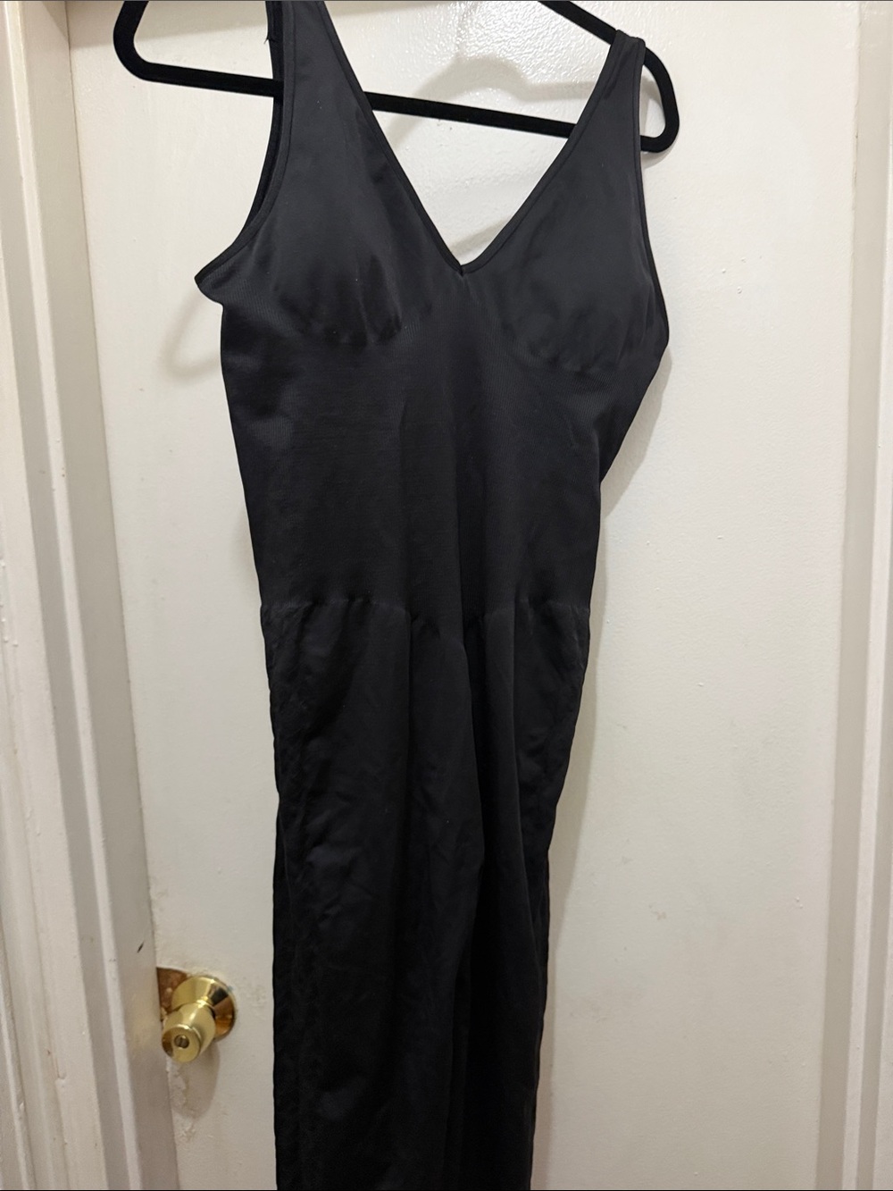 Victoria's Secret Black V-Neck Slip Dress